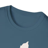 Saddlebred Printed Men's Fitted Short Sleeve Tee - AdeleEmbroidery