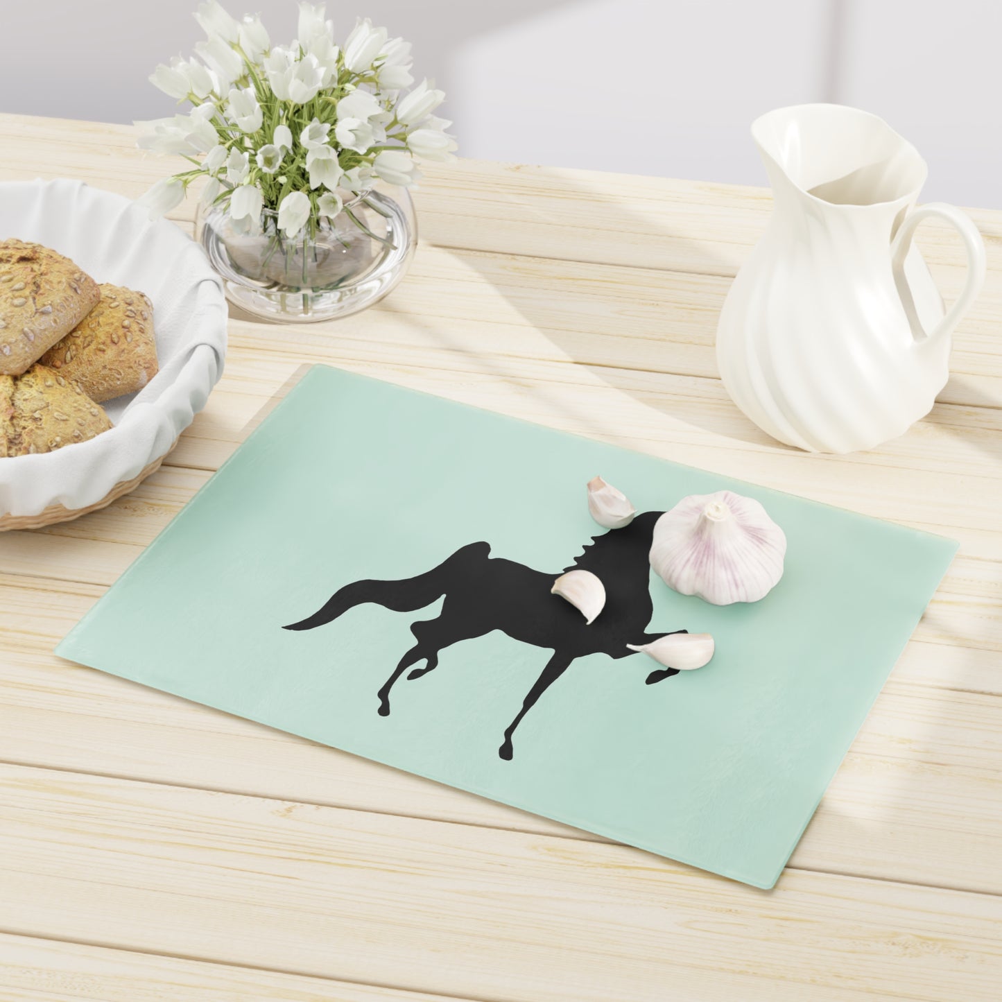 Saddlebred Cutting Board - AdeleEmbroidery