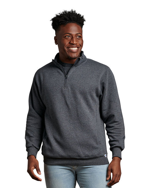 Russell Athletic Unisex Dri-Power® Quarter-Zip Fleece - AdeleEmbroidery