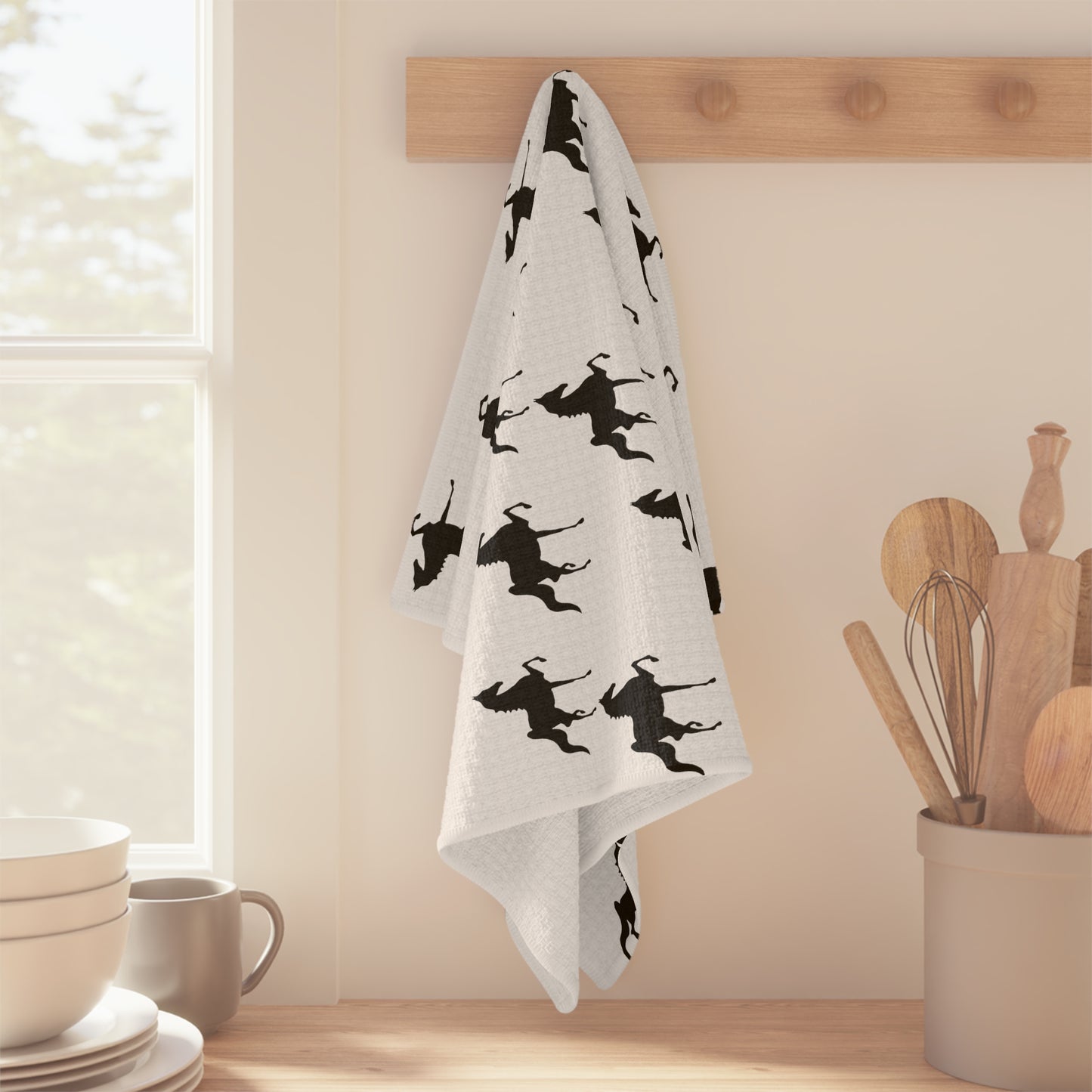 Saddlebred Printed Soft Tea Towel - AdeleEmbroidery