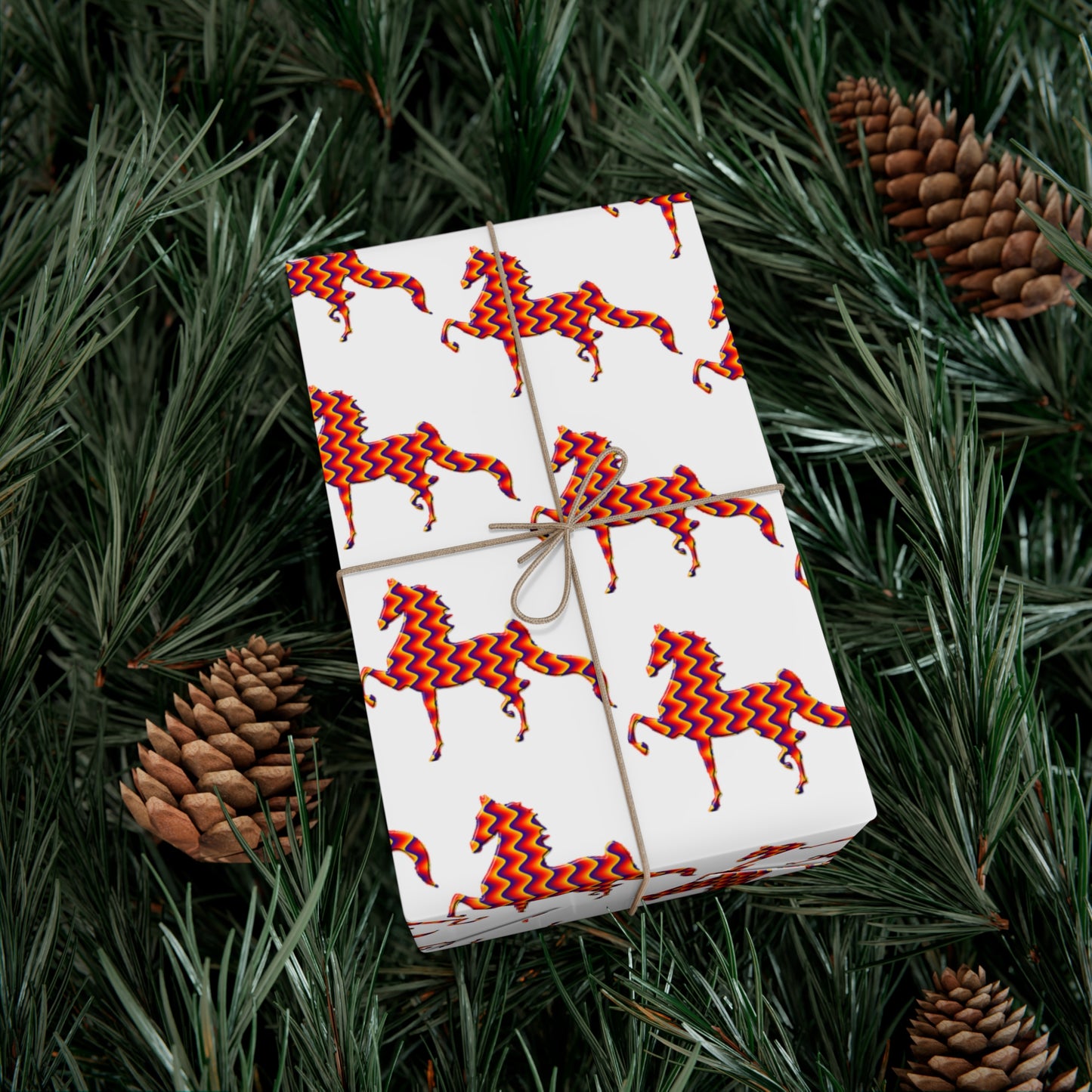 Saddlebred Gift Wrap Papers - AdeleEmbroidery