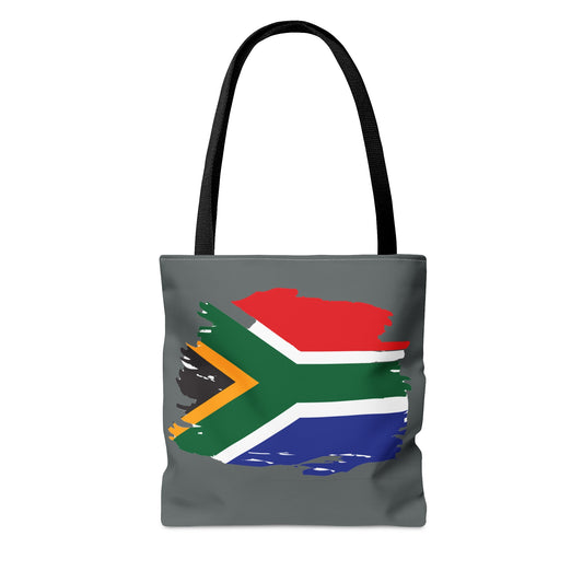 South Africa Grey Tote Bag - AdeleEmbroidery