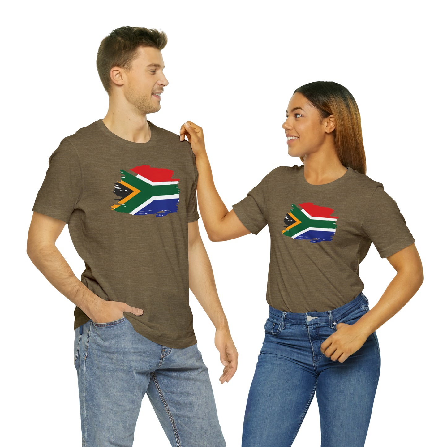 SA Flag Unisex Jersey Short Sleeve Tee