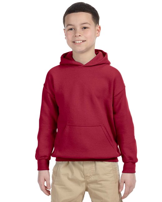 Gildan Youth Heavy Blend™ 8 oz., 50/50 Hooded Sweatshirt - AdeleEmbroidery