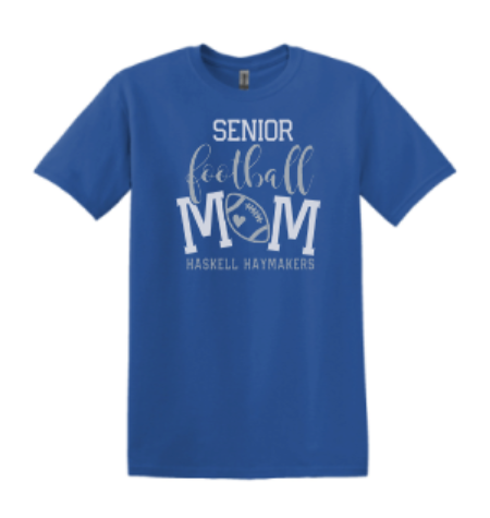 Haskell Haymaker Senior MoM Football Shirt - AdeleEmbroidery