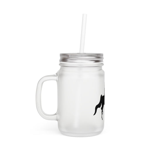 Saddlebred Mason Jar - AdeleEmbroidery
