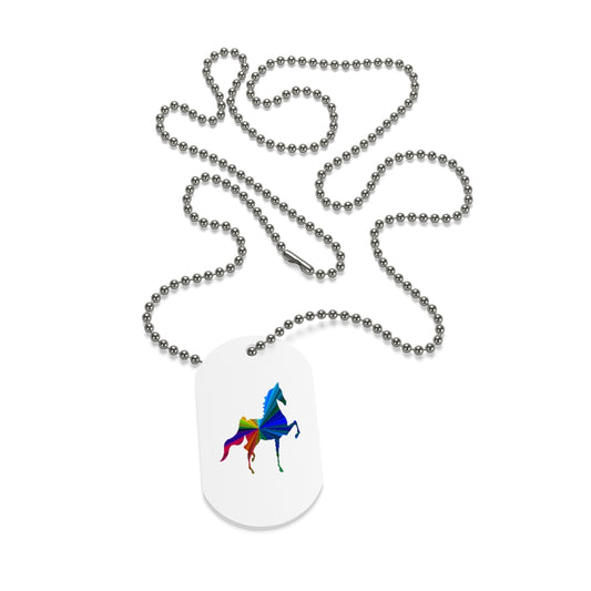 Dog Tag Multi Color Saddlebred - AdeleEmbroidery