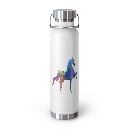 Saddlebred Print 22oz Vacuum Insulated Bottle - AdeleEmbroidery