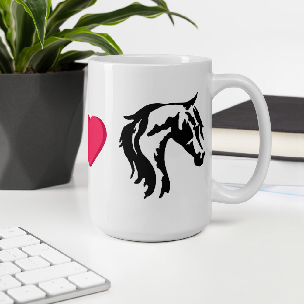 Horse Love Mug - AdeleEmbroidery