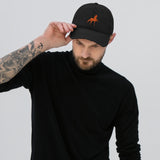 Saddlebred Distressed Dad Hat - AdeleEmbroidery