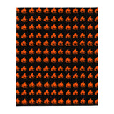 Throw Blanket Ava Strong - AdeleEmbroidery