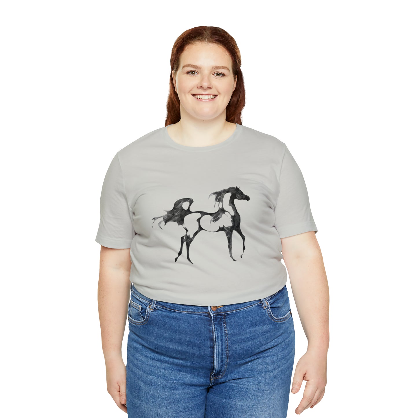 Copy of Unisex Jersey Short Sleeve Tee Arabian Horse Print