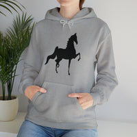 Unisex Heavy Blend™ Hooded Sweatshirt Front Print Saddlebred