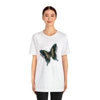 Unisex Jersey Short Sleeve Tee with Butterfly Print