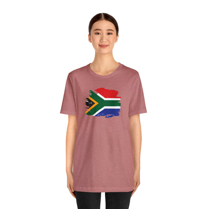 SA Flag Unisex Jersey Short Sleeve Tee