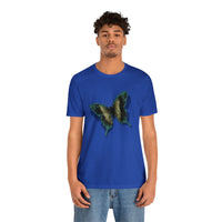 Unisex Jersey Short Sleeve Tee with Butterfly Print