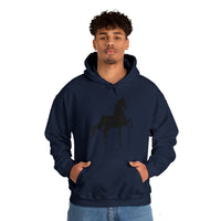 Unisex Heavy Blend™ Hooded Sweatshirt Front Print Saddlebred