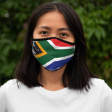 SA Flag Fitted Polyester Face Mask