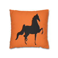 Saddlebred Print Spun Polyester Square Pillow Case - AdeleEmbroidery