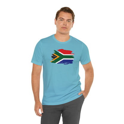 SA Flag Unisex Jersey Short Sleeve Tee