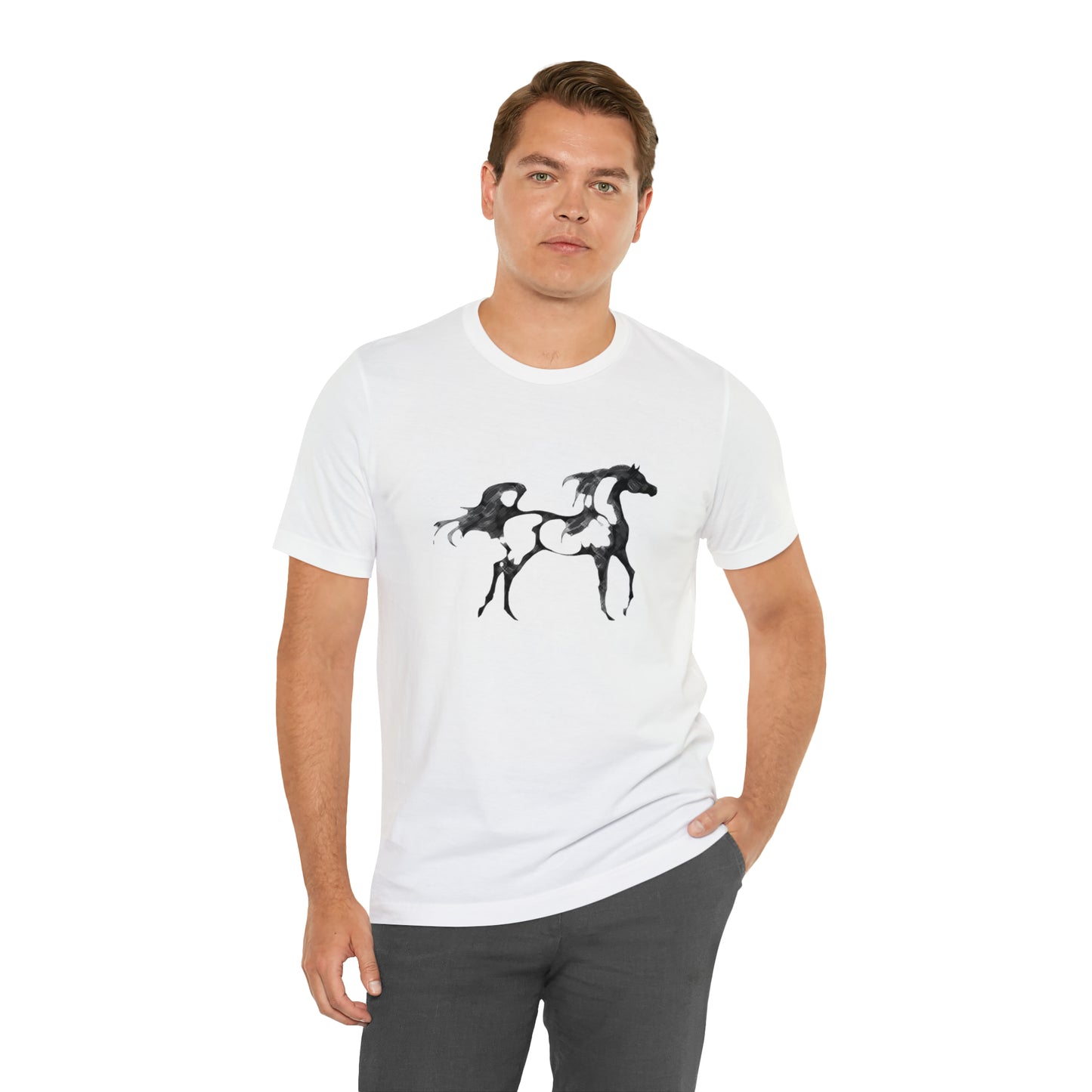 Copy of Unisex Jersey Short Sleeve Tee Arabian Horse Print