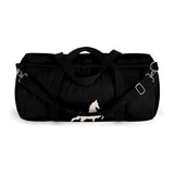 Saddlebred Print Black Duffel Bag - AdeleEmbroidery