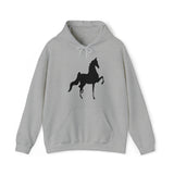 Unisex Heavy Blend™ Hooded Sweatshirt Front Print Saddlebred