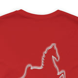 Unisex Jersey Short Sleeve Tee Saddlebred Print