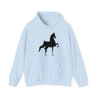 Unisex Heavy Blend™ Hooded Sweatshirt Front Print Saddlebred