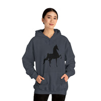 Unisex Heavy Blend™ Hooded Sweatshirt Front Print Saddlebred