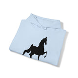 Unisex Heavy Blend™ Hooded Sweatshirt Front Print Saddlebred