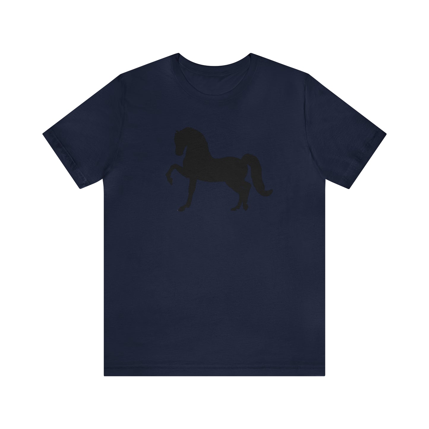 Unisex Jersey Short Sleeve Tee with Front Morgan Horse Print