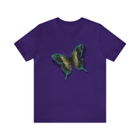 Unisex Jersey Short Sleeve Tee with Butterfly Print