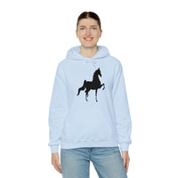 Unisex Heavy Blend™ Hooded Sweatshirt Front Print Saddlebred