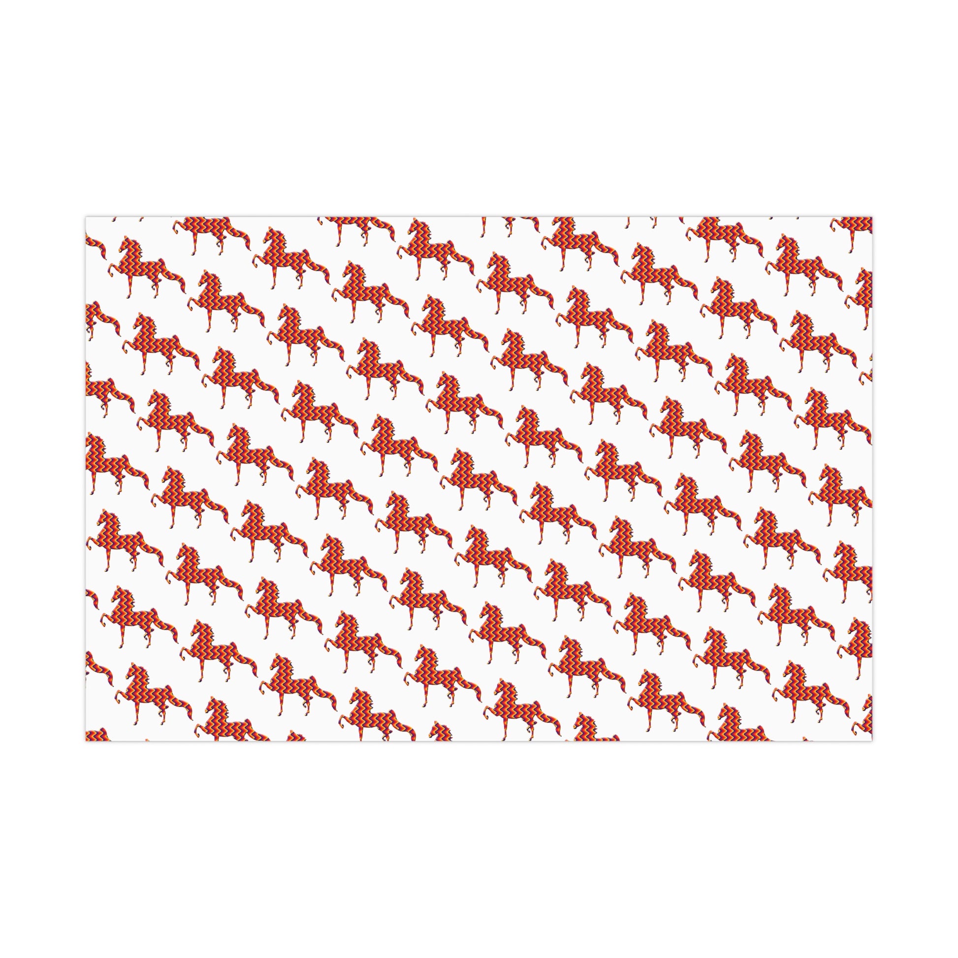Saddlebred Gift Wrap Papers - AdeleEmbroidery
