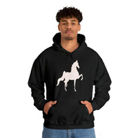 Unisex Heavy Blend™ Hooded Sweatshirt Front Print Saddlebred