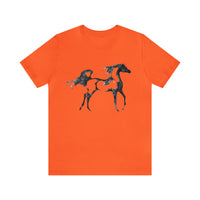 Unisex Jersey Short Sleeve Tee Arabian Horse Print