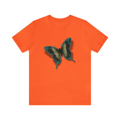 Unisex Jersey Short Sleeve Tee with Butterfly Print