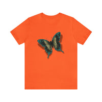 Unisex Jersey Short Sleeve Tee with Butterfly Print