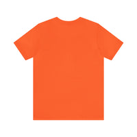 Unisex Jersey Short Sleeve Tee with Pumpkin Print