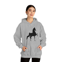 Unisex Heavy Blend™ Hooded Sweatshirt Front Print Saddlebred