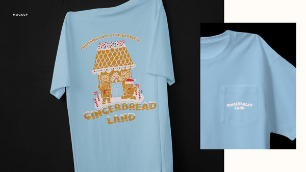Gingerbread Land - Fostering Hope T-Shirt