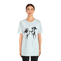 Unisex Jersey Short Sleeve Tee Arabian Horse Print