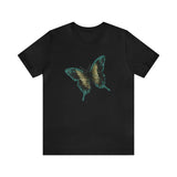 Unisex Jersey Short Sleeve Tee with Butterfly Print