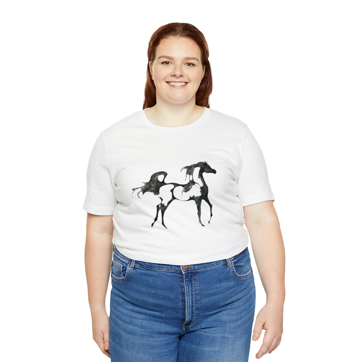 Copy of Unisex Jersey Short Sleeve Tee Arabian Horse Print