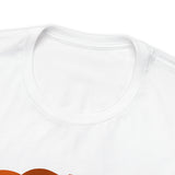 Unisex Jersey Short Sleeve Tee with Pumpkin Print