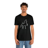 Unisex Jersey Short Sleeve Tee Saddlebred Print