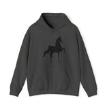 Unisex Heavy Blend™ Hooded Sweatshirt Front Print Saddlebred