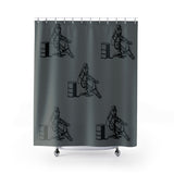 Barrel Racer Shower Curtains - AdeleEmbroidery