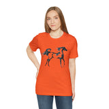 Unisex Jersey Short Sleeve Tee Arabian Horse Print